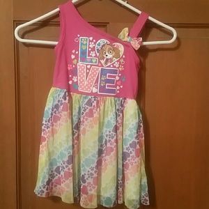 NICKELODEON Puppy "LOVE" Girl Dress
